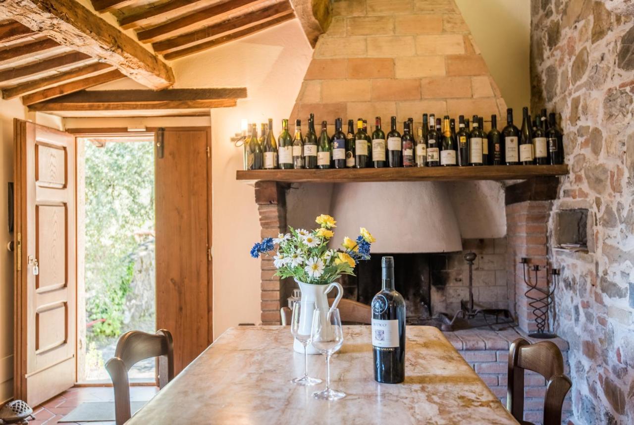 Appartamento Gemma Bianca-Tavoleto Castiglione dʼOrcia Dış mekan fotoğraf