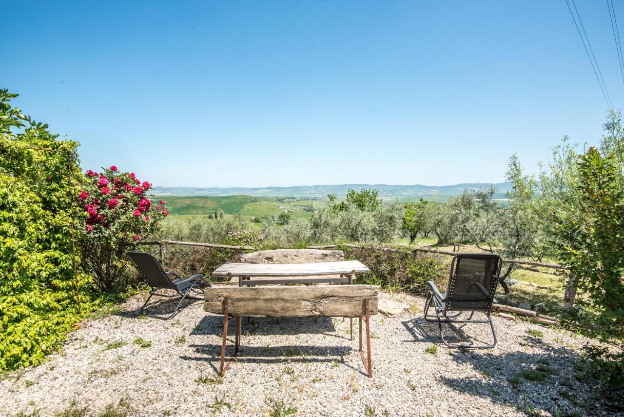 Appartamento Gemma Bianca-Tavoleto Castiglione dʼOrcia Dış mekan fotoğraf