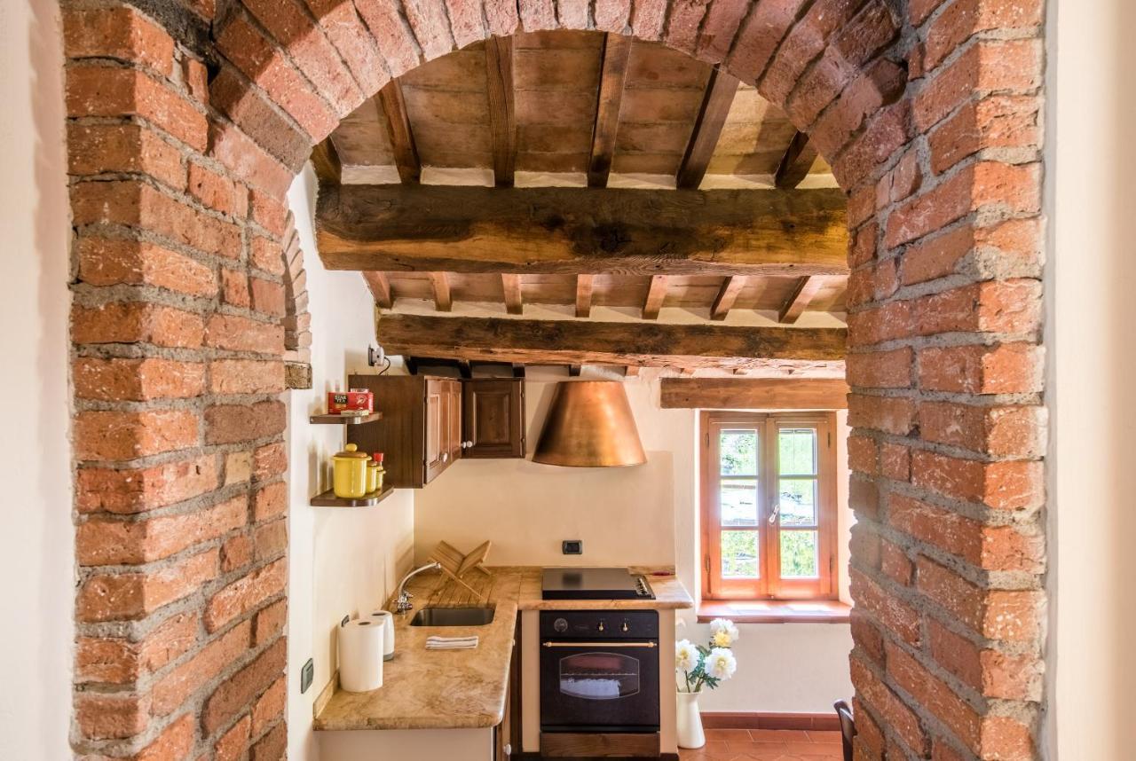 Appartamento Gemma Bianca-Tavoleto Castiglione dʼOrcia Dış mekan fotoğraf