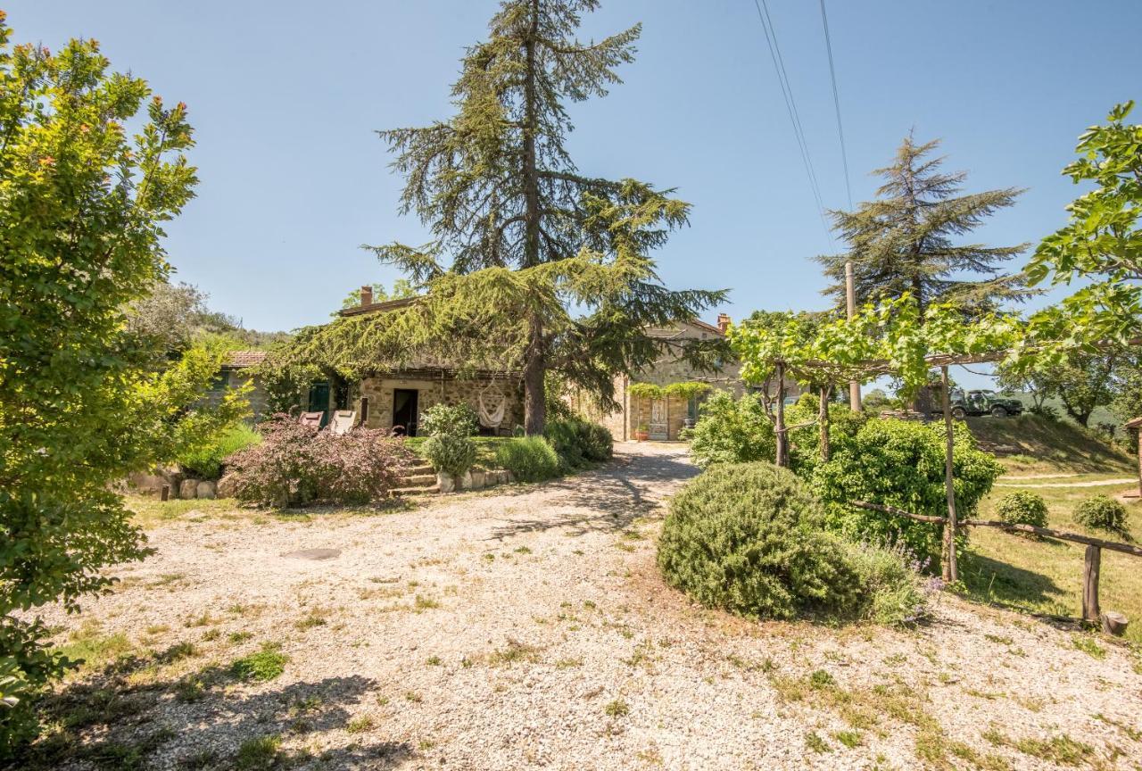Appartamento Gemma Bianca-Tavoleto Castiglione dʼOrcia Dış mekan fotoğraf