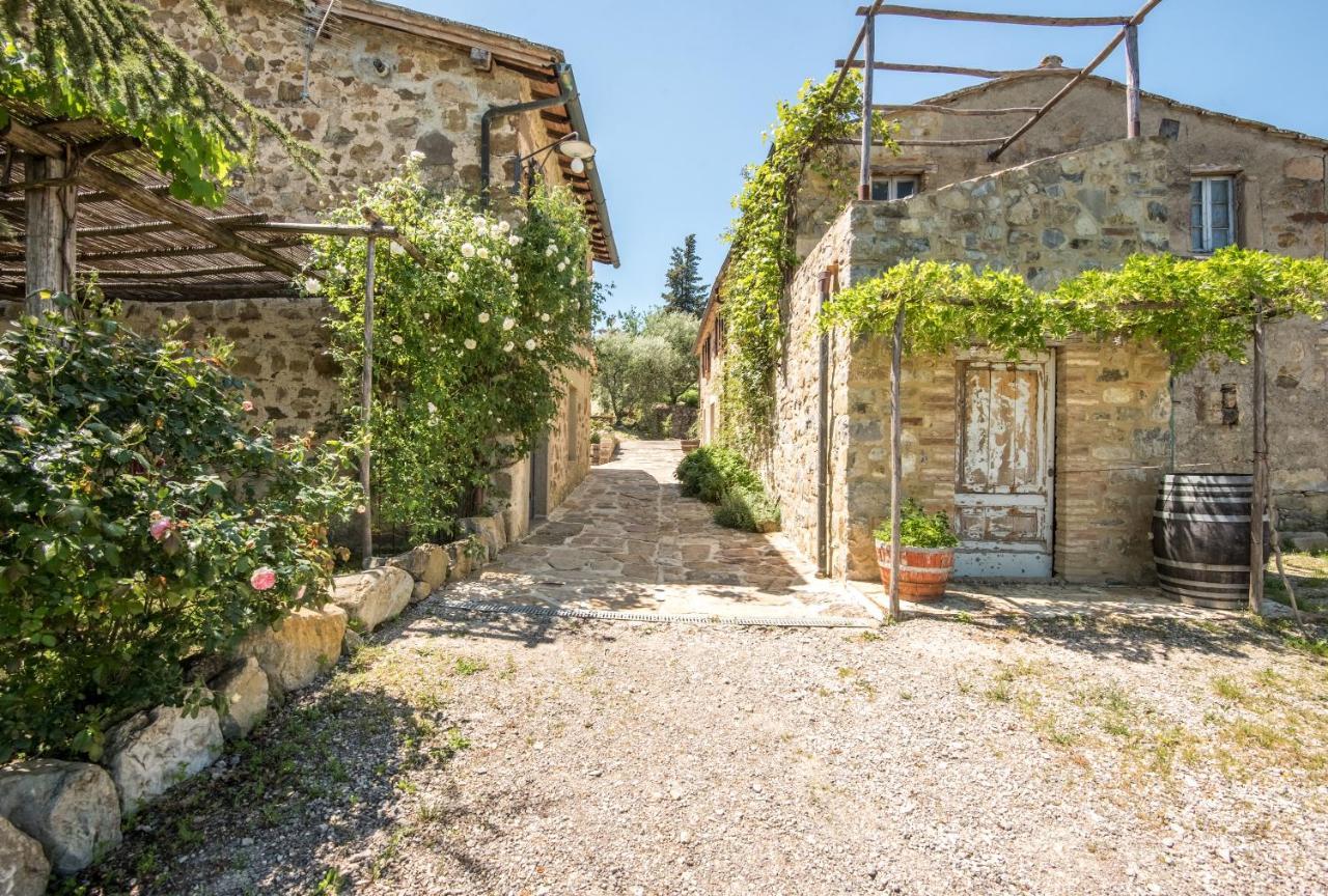 Appartamento Gemma Bianca-Tavoleto Castiglione dʼOrcia Dış mekan fotoğraf