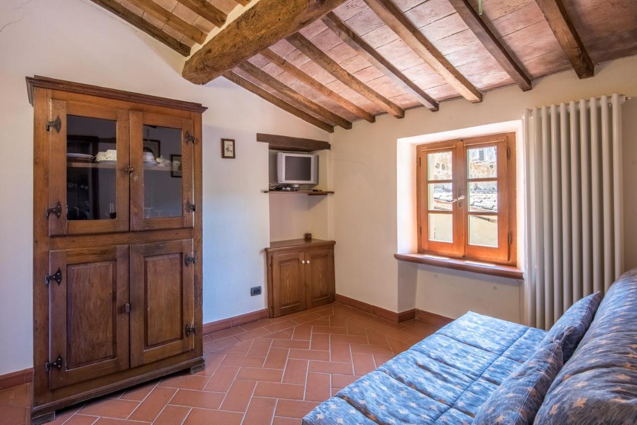 Appartamento Gemma Bianca-Tavoleto Castiglione dʼOrcia Dış mekan fotoğraf
