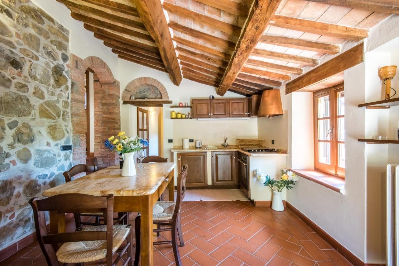 Appartamento Gemma Bianca-Tavoleto Castiglione dʼOrcia Dış mekan fotoğraf