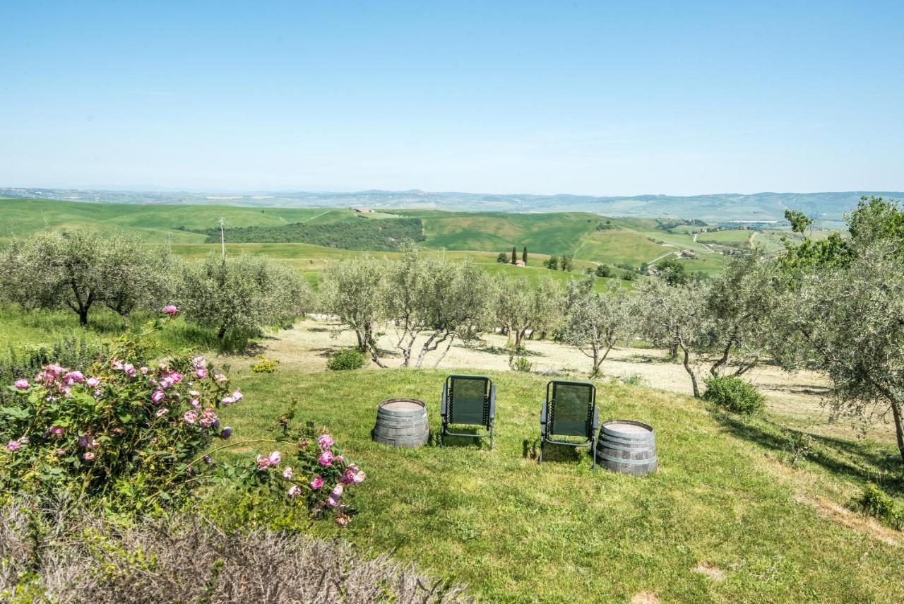 Appartamento Gemma Bianca-Tavoleto Castiglione dʼOrcia Dış mekan fotoğraf