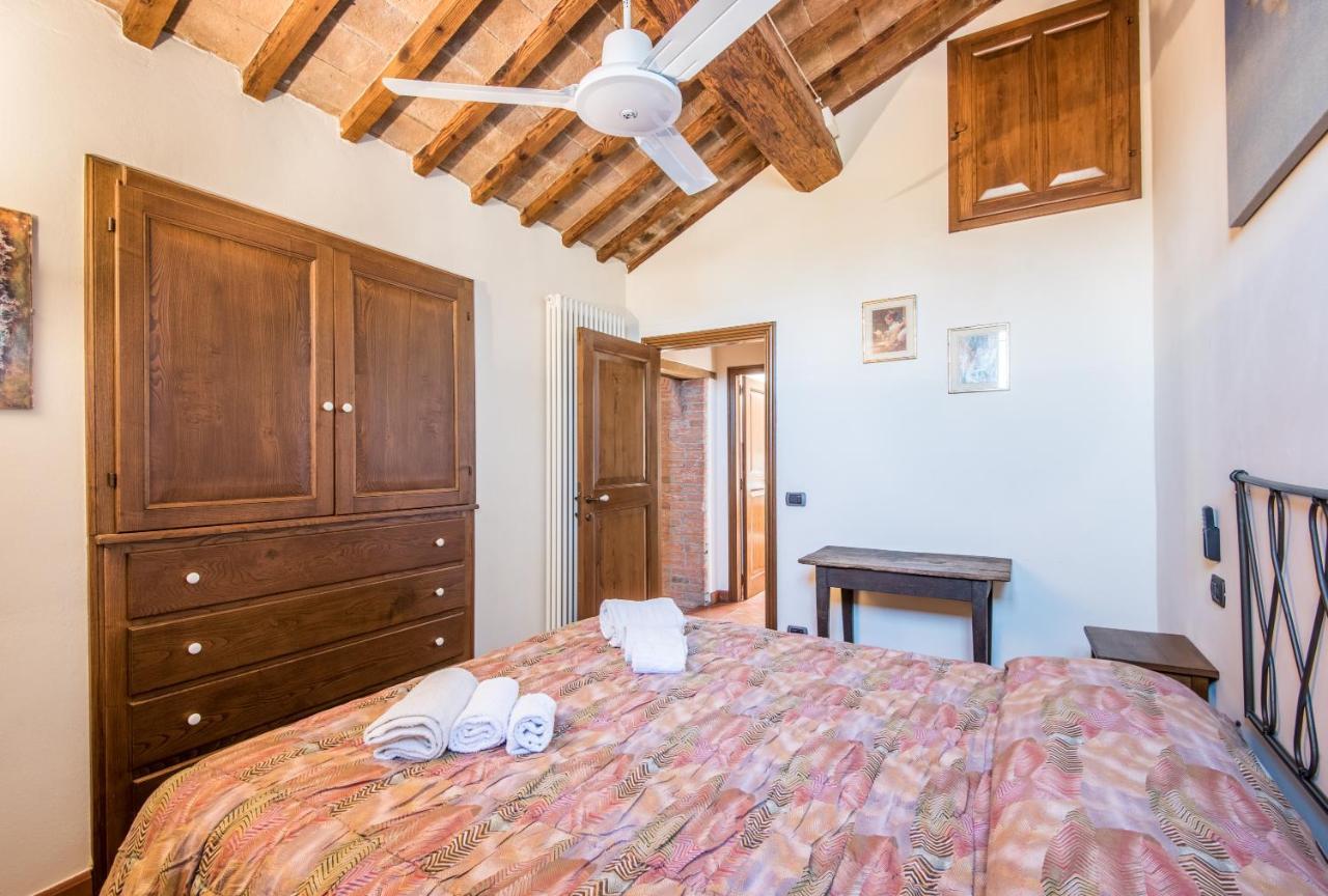 Appartamento Gemma Bianca-Tavoleto Castiglione dʼOrcia Dış mekan fotoğraf